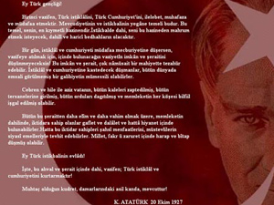 Gençliğe Hitabe için şok teklif!