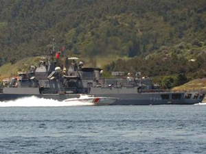 Çanakkale'de Savaş Gemileri Trafiği