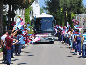 Trabzonspor kupa için gitti....