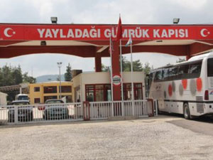 Yayladağı sınır kapısı kapatıldı