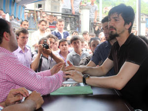 TS taraftarı son yolculuğuna uğurlandı