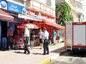 Borçtan bunaldı dükkanını yaktı