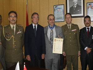 Trabzon'da ölen İspanyol askerler anıldı