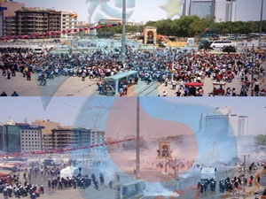 TS taraftarları Taksim'e gidiyor!