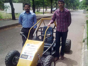 Üniversitelilerden insansız kara aracı