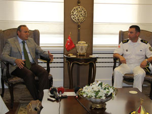 Gürcistan sahil güvenlik heyeti Trabzon’da