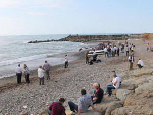 Of'ta denizde kaybolan çocuk öldü