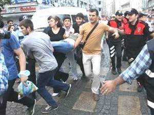 Rize'de Gezi Parkı protestocularına tepki