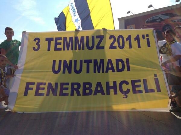 Gezi parkında aklanamazsın Fenerbahçeli