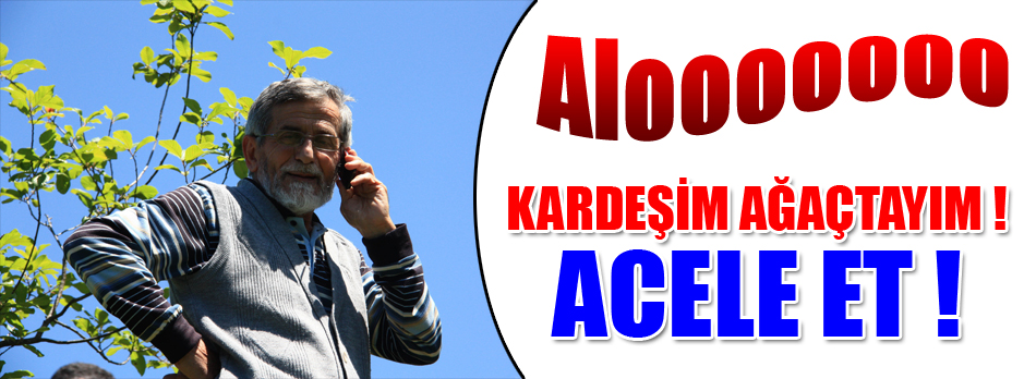 Cep telefonu konuşmak istediklerinde!