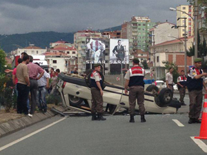 Akçaabat Mersin’de feci kaza