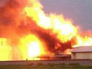 Kimyasal tesiste patlama