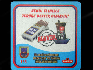 Rize'de kaçakçılığa dikkat çektiler