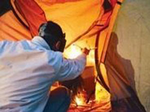 Çadır yakanlar ortaya çıktı