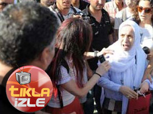 Bikinili eylemciye Karadenizli teyzeden tepki!