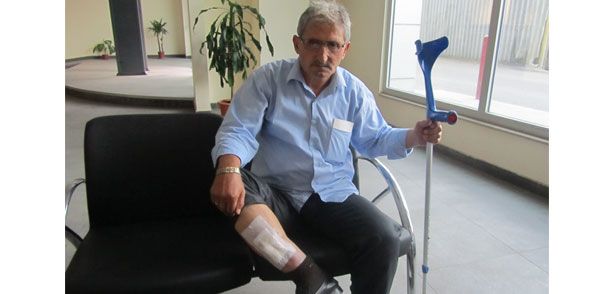 Bir kırığa 10 ameliyat