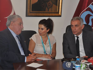 FIFA Asbaşkanından Trabzonspor'a ziyaret