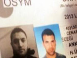 Vekil oğlundan sınavda sahtecilik !