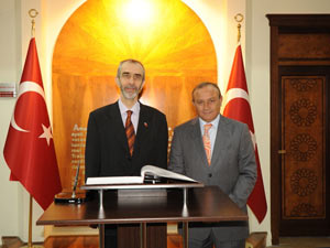 Slovenya Büyükelçisi Trabzon'da