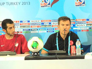 Rize'de oynanacak maçın hazırlıkları bitti