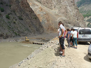 15 kilometre mesafede bulundu