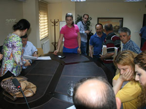 Tonya'da HES Protestosu