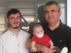 Muhammed bebek sağlığına kavuştu