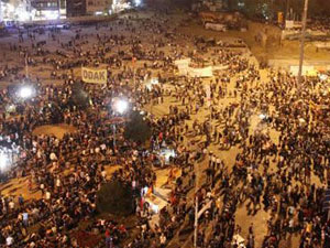 Taksim'de hareketli saatler!