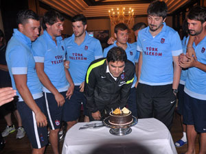 Karaman'a doğum günü partisi