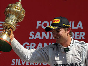 Büyük Britanya Grand Prix'si Rosberg'in