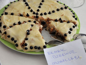 Bayat ekmekten yemek yaptılar