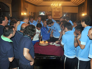 Karslı'ya sürpriz doğum günü