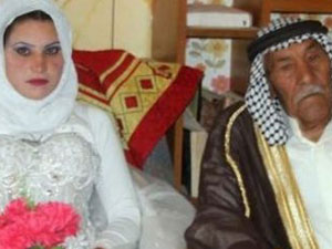 92'lik dedeye 22 yaşında gelin