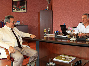 Emniyet Müdürü TS kulübünde