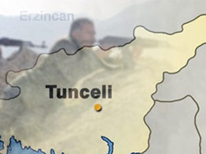 Tunceli karayolunda  bombalı tuzak