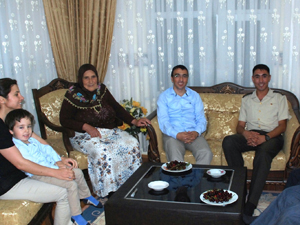 Of kaymakamından şehit ailesine ziyaret