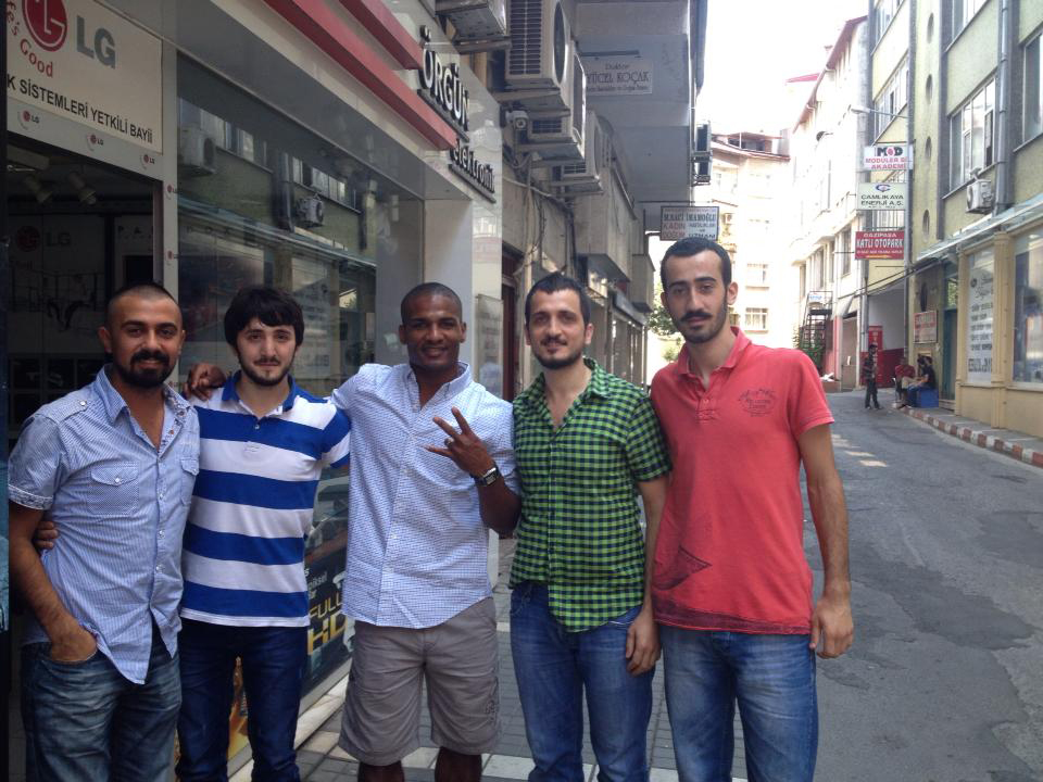 Malouda Trabzon sokaklarında