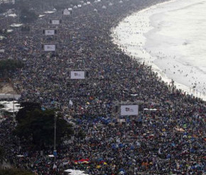 Milyonlar onun için toplandı