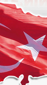 Bayrağımızın önünde eğildi ve..