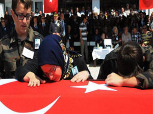 Şehit polise hüzünlü veda!