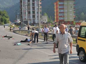 V.kebir'de kaza: 1 Yaralı!