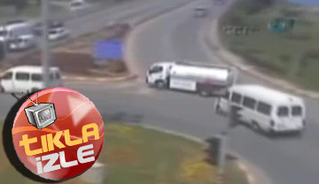 Trabzon'da kazalar Mobese'ye yansıdı