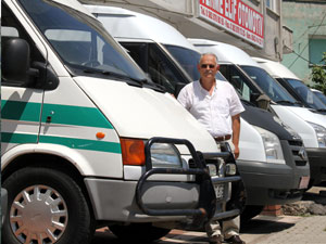 İkinci el minibüs üssü Terme