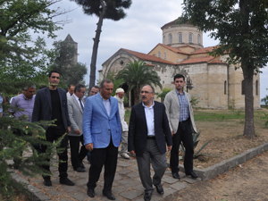 Beşir Atalay Trabzon'da