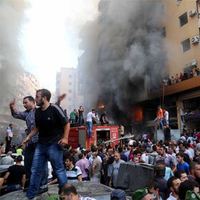 Lübnan'da büyük patlama