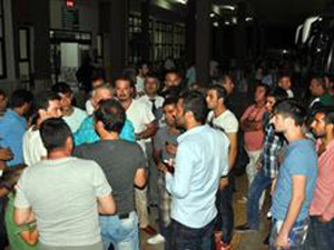 Otobüs içinde yolcuları varken haczedildi!