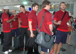 Trabzonspor Tiran'a geldi