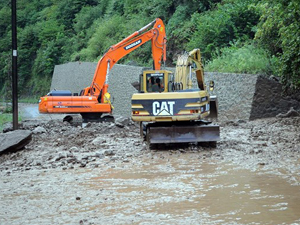 Trabzon'daki Sel felaketi