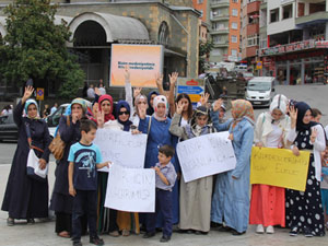 Rizeli kadınlardan Mısır'a destek