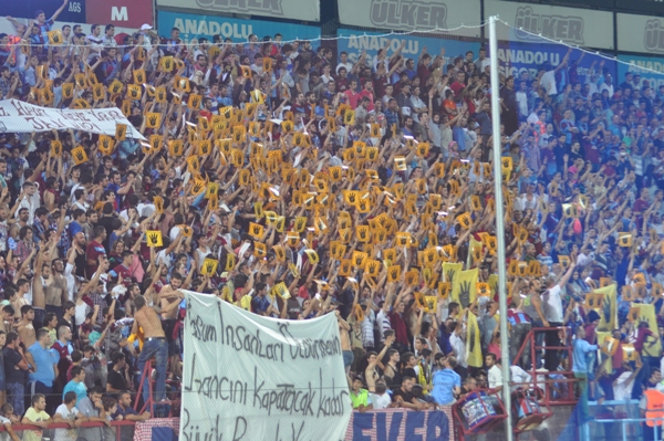 Taraftardan Mısır'a destek